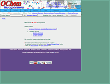 Tablet Screenshot of ocheminc.com